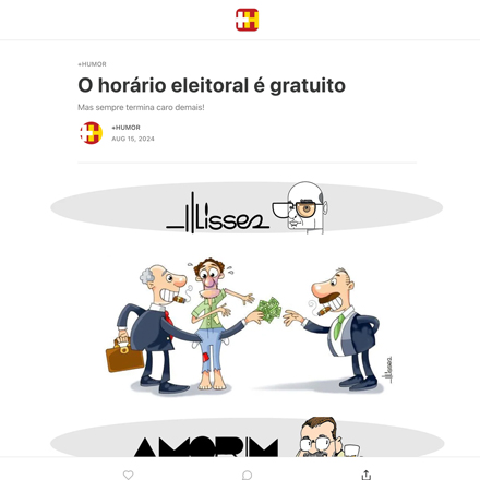 Boletín +Humor (15/08/24) | Brasil