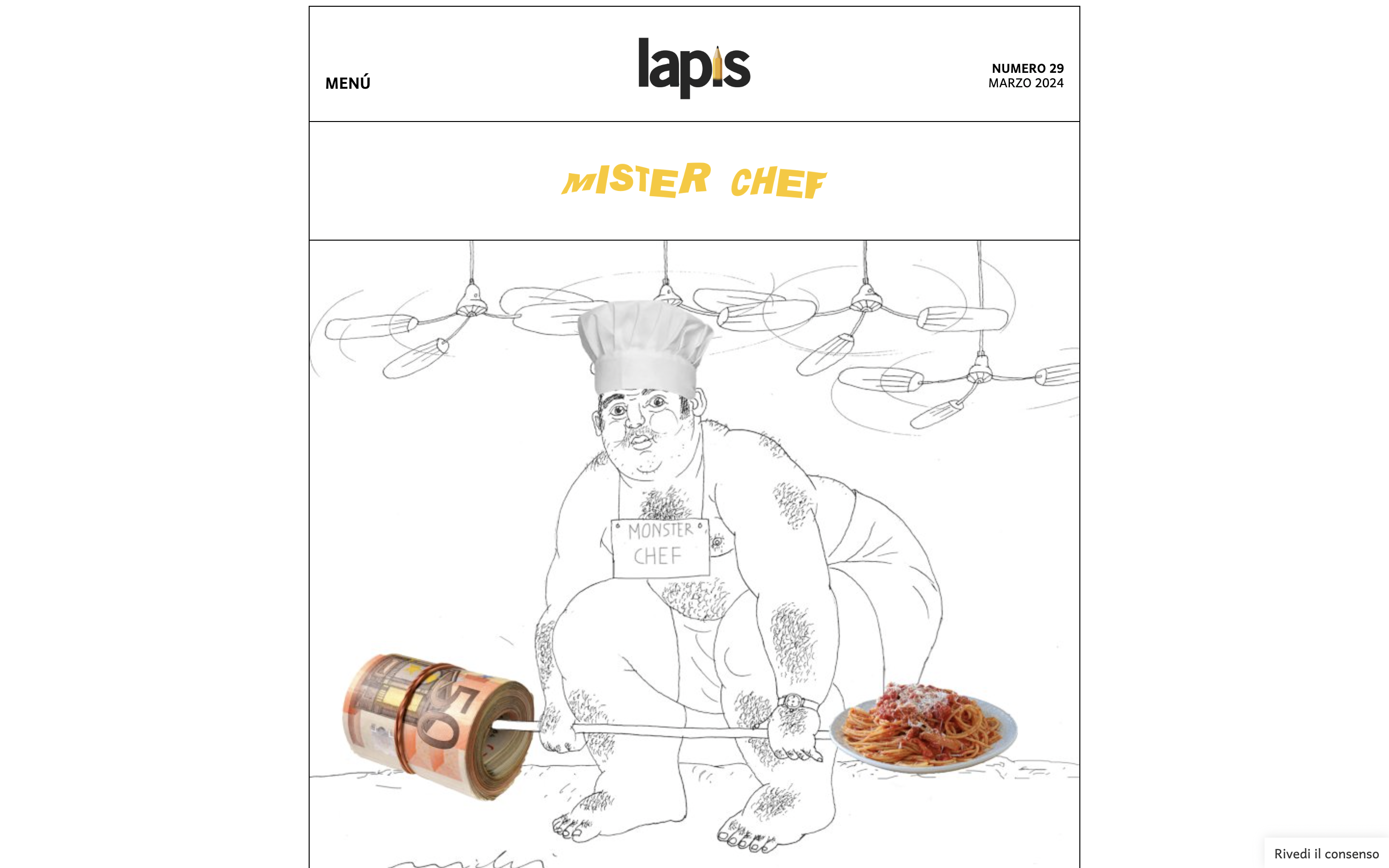 Magazine "Lapis" No. 29 | Italia