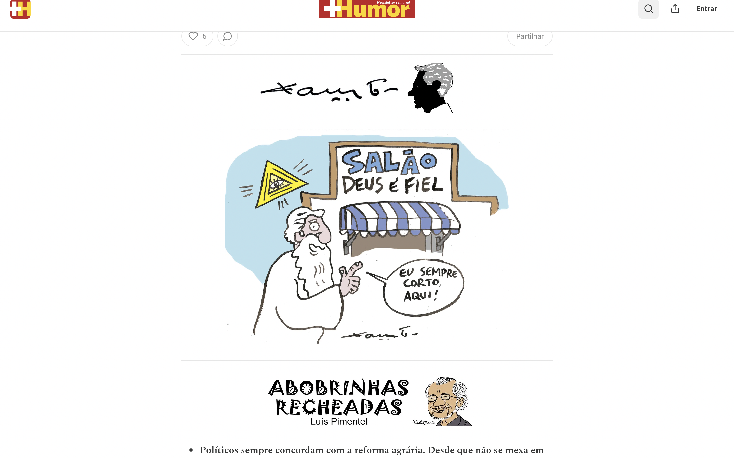 Boletín +Humor (18/04/24) | Brasil