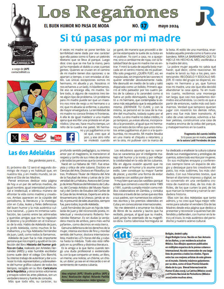 Suplemento "Los regañones" . No. 17 | Cuba