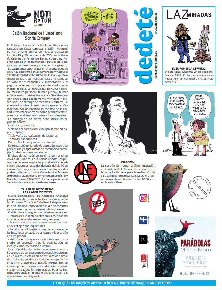 Suplemento "Dedeté" (04/03/24) | Cuba