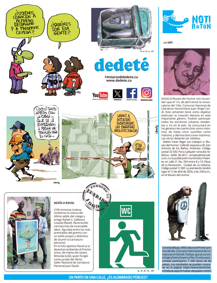 Suplemento "Dedeté" (24/03/24) | Cuba
