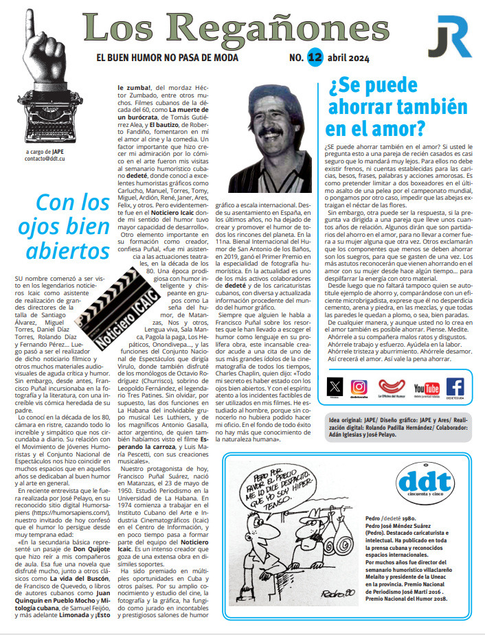 Suplemento "Los regañones" . No. 12 | Cuba