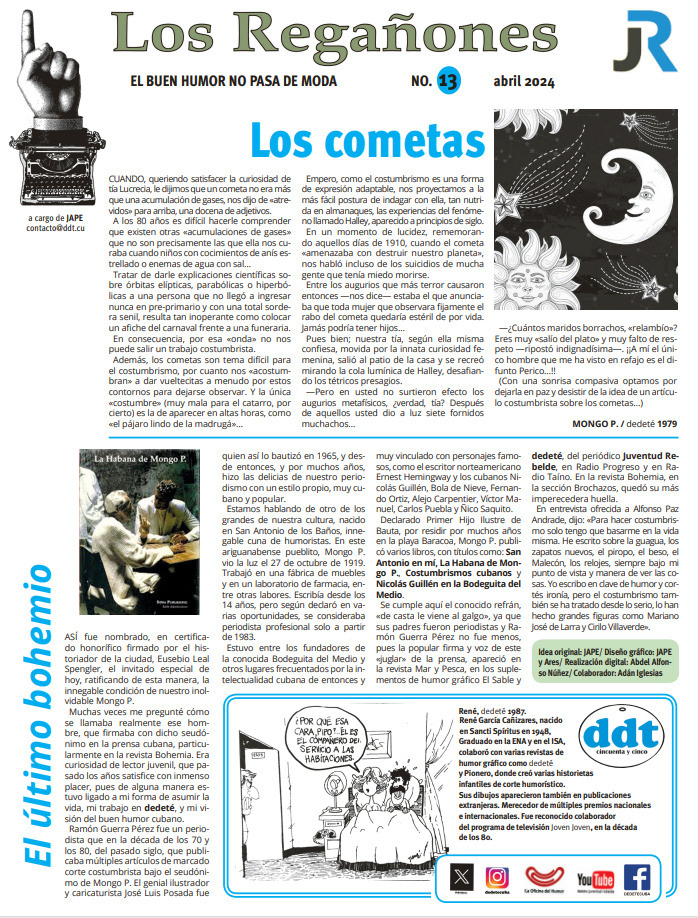 Suplemento "Los regañones" . No. 13 | Cuba