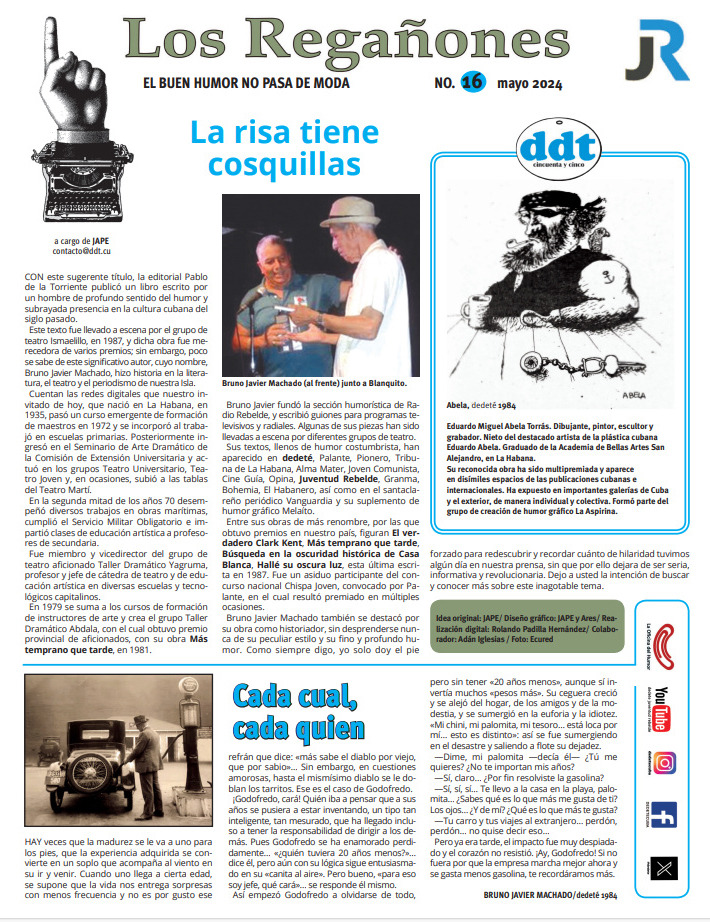 Suplemento "Los regañones" . No. 16 | Cuba