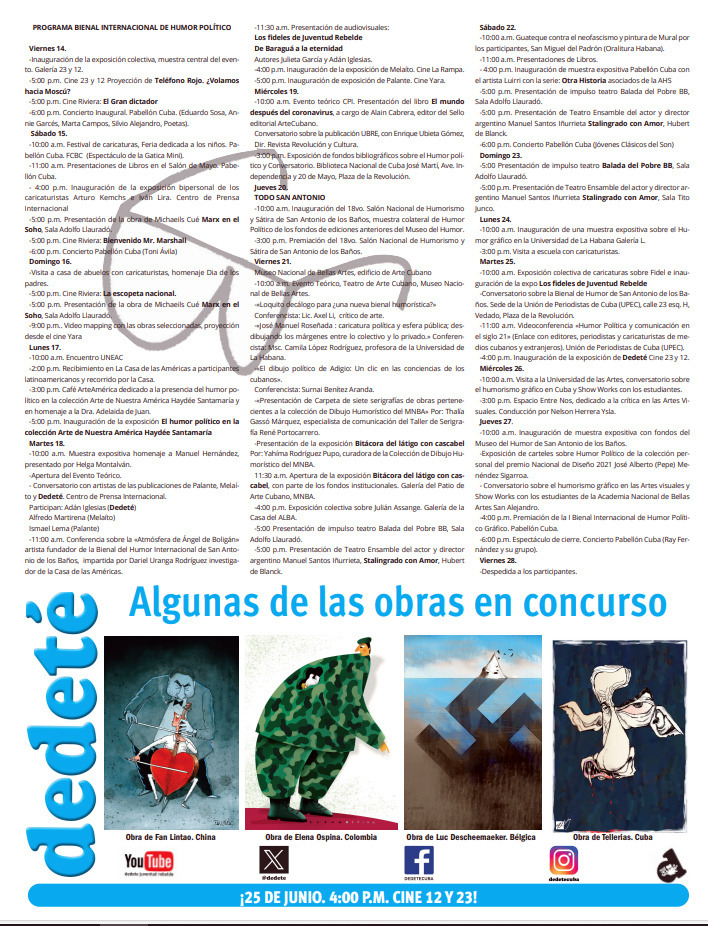 Suplemento "Dedeté" (09/06/24) | Cuba