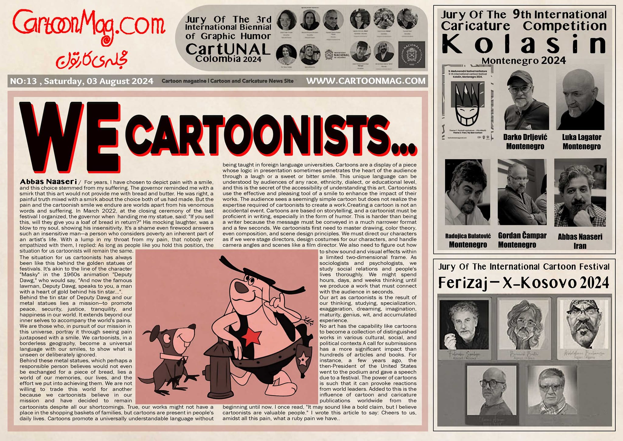 Suplemento Cartoonmag No. 13 | Irán