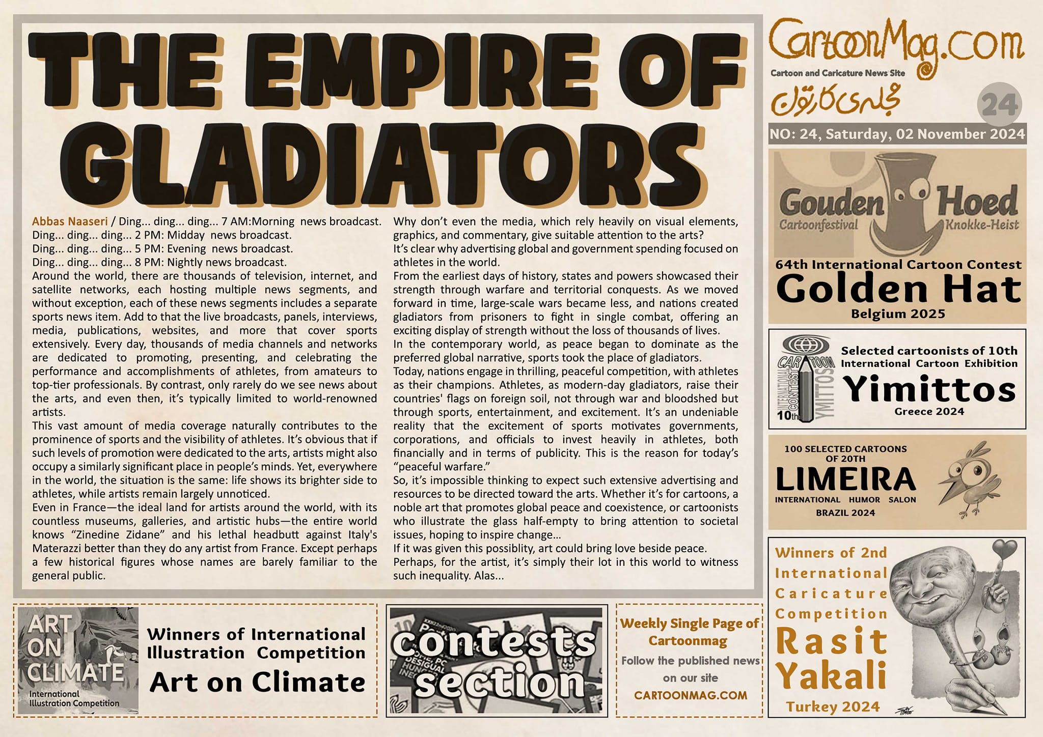 Suplemento Cartoonmag No. 24 | Irán