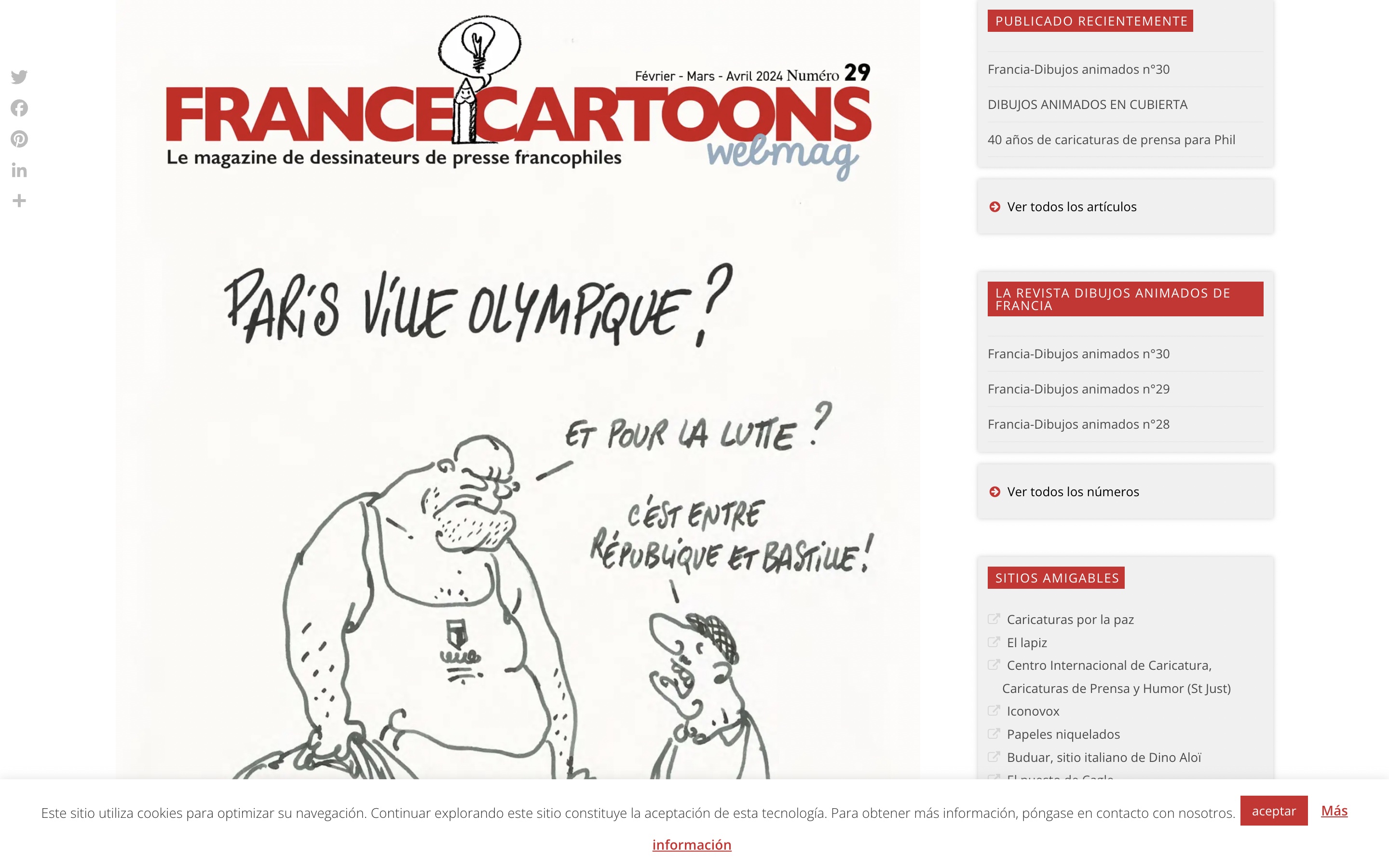 Magazine France-Cartoon No. 29 | Francia