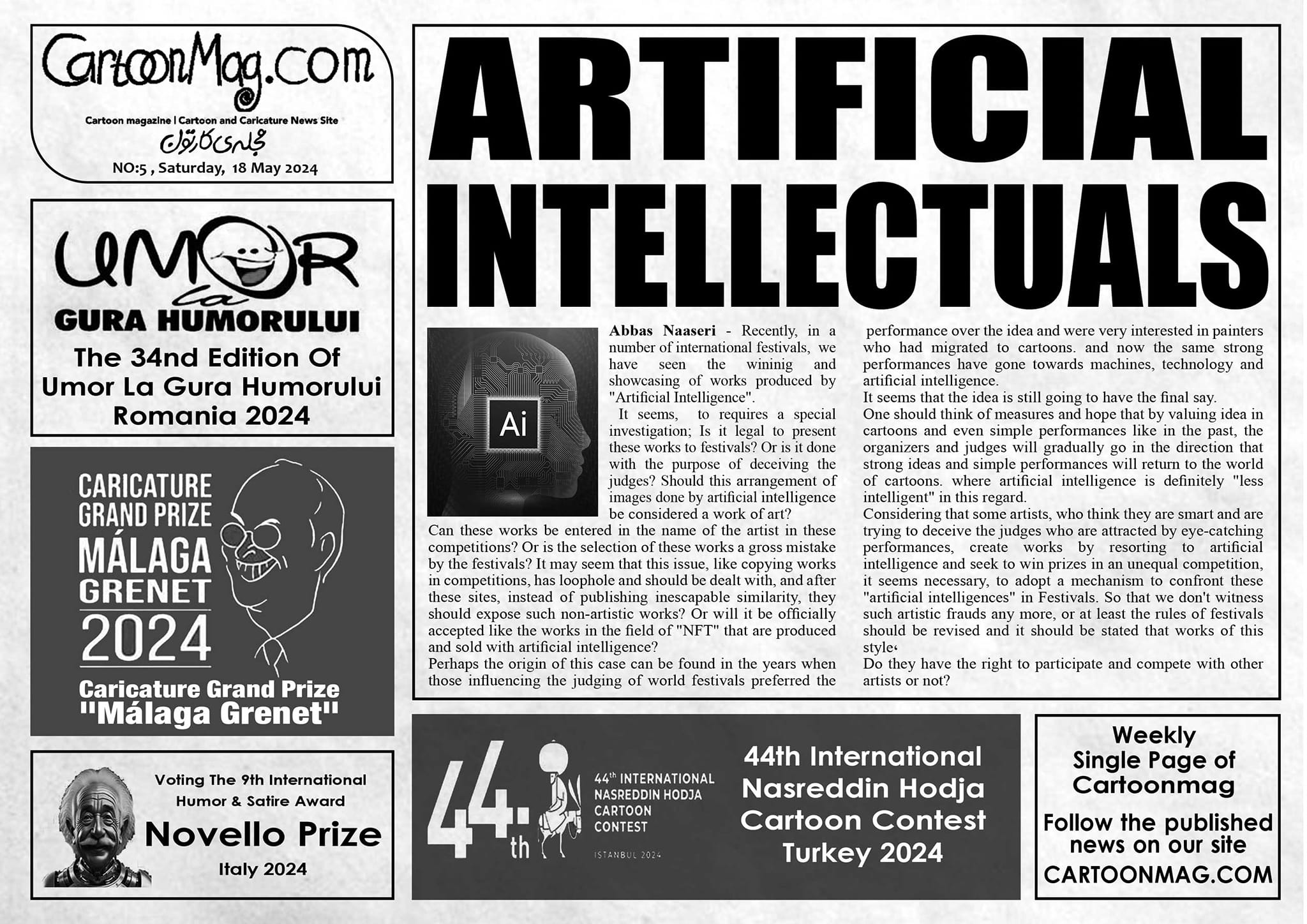 Suplemento Cartoonmag No. 5 | Irán