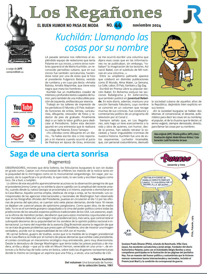 Suplemento "Los regañones" . No. 44 | Cuba