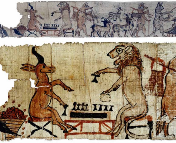 La caricatura antes de la caricatura